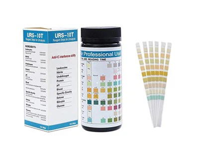Medical 11 Parameter Urin Test Rapid Test Strips 11v Urin Strips